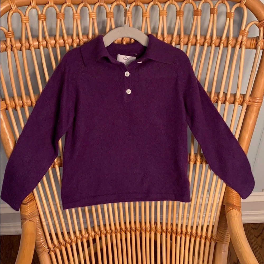 CZ by Caroline Zapf Cashmere Sweater EUC